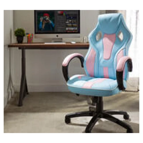 X Rocker Maverick Ergonomic Office Gaming Chair Blue