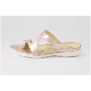 Ziera Bridger W Zr Pale Rose Gold Leather Pale Rose Gold Sandals Womens Shoes Casual Sandals Flat Sandals