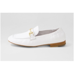 Ziera Elodies W Zr White Leather White Shoes Womens Shoes Casual Flat Shoes