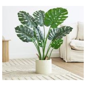 180Cm Monstera Artificial Plant Green