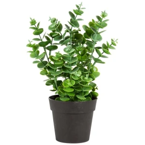 27Cm Eucalyptus Artificial Plant Green