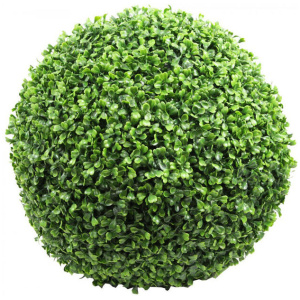 42Cm Boxwood Ball Artificial Plant Green Large