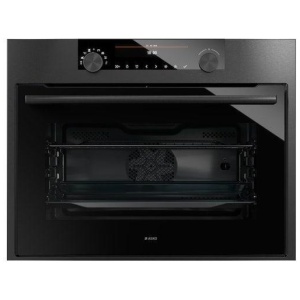 ASKO 45cm Built - In Combination Microwave Oven - Black Steel