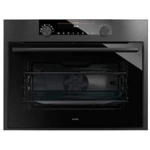 ASKO 45cm Built - In Combination Microwave Oven - Black Steel