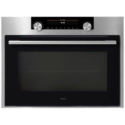 ASKO 45cm Built - In Combination Microwave Oven - Stainless Steel