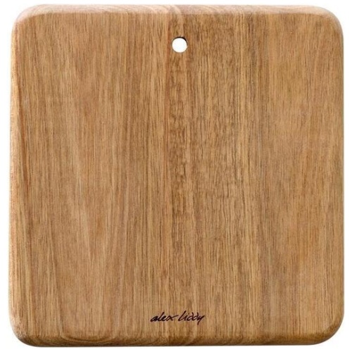Acacia Wood Mini Square Serving Board Size 19X19cm by Alex Liddy