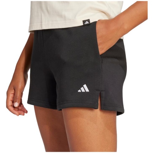 Adidas Essentials Small Logo Feelcozy Shorts Womens - Black - L