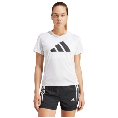 Adidas Run It Tee Womens - White - XL