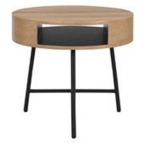 Alana Side Table Brown