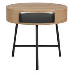 Alana Side Table Brown
