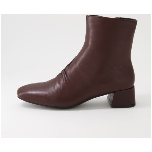 Alfie & Evie Woman Al Dark Brown Leather Dark Brown Boots Womens Shoes Casual Ankle Boots