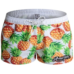 Aloha Pacific Pineapple Swim Shorts L