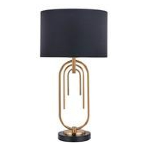 Alphonse Table Lamp Black