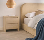 Altino Bedside Table Neutral