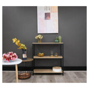 Alvis 3 Shelf Bookshelf Brown