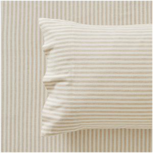 Andie Linen Cotton Striped Sheet Set - Double