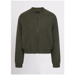 Andy Felted Wool Bomber Jacket