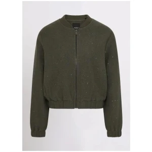 Andy Felted Wool Bomber Jacket