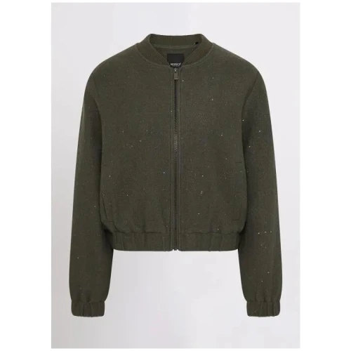 Andy Felted Wool Bomber Jacket