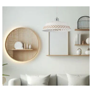 April Pendant Light White
