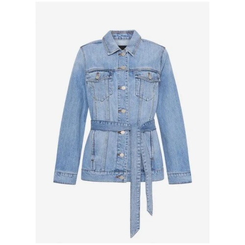 Aspen Belted Denim Jacket
