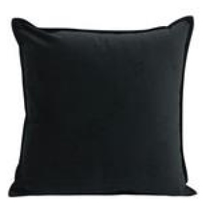 Autumn 45Cm Velvet Cushion Black