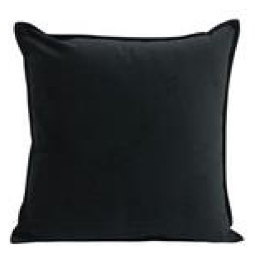 Autumn 45Cm Velvet Cushion Black