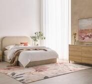 Azalea Queen Bed Frame Neutral