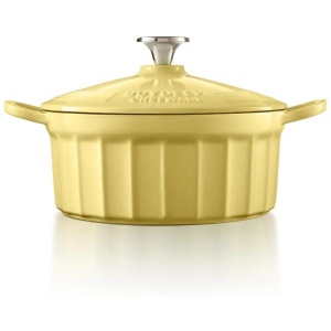 BUYDEEM CP521 Enameled Cast-Iron Dutch Oven