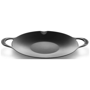 BUYDEEM Grill Pan Nonstick 36cm Round BBQ Griddle Indoor or Outdoor Cooking