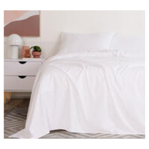 Bamboo King 3000Tc Sheet Set White