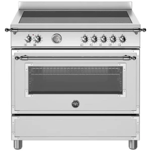 Bertazzoni 90cm Heritage Series Induction Top Electric Oven - Stainless Steel