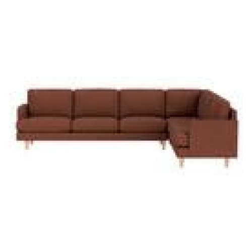 Brighton 6 Seater Modular Corner Sofa Bancroft Merlot