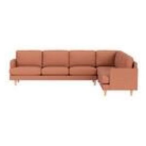 Brighton 6 Seater Modular Corner Sofa Linden Rose