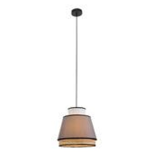 Canggu Bell Rattan Pendant Light White