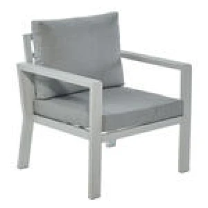Catalina 1 Seater Outdoor Chair White