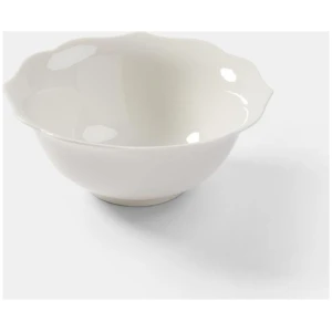 Chyka Home 16.5 cm Hydrangea Cereal Bowl White
