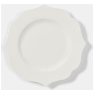 Chyka Home 21 cm Hydrangea Side Plate White
