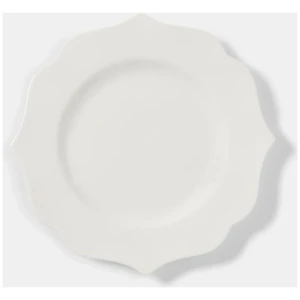 Chyka Home 21 cm Hydrangea Side Plate White