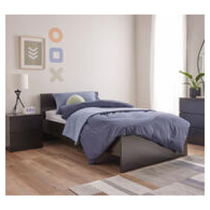 Como King Single Bed Black