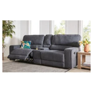 Convertible 2 Seater Modular Sofa With Storage Grey