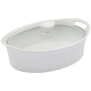 Corningware 1.4L Oval Casserole Pot French White