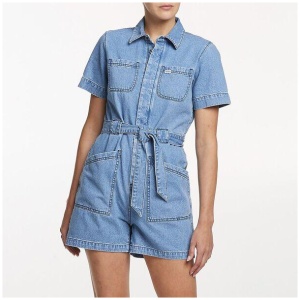Coverall Short Beverly Blue