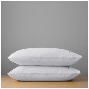 CoziCotton Fitted Sheet & Pillowcase Set - Cotton, Single, White - Canningvale