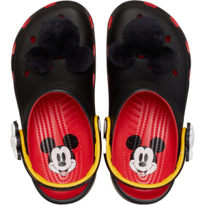 Crocs Mickey Mouse Classic Clog; Flame, W8/M6