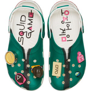Crocs Squid Game Classic Clog; Multi, W8/M6