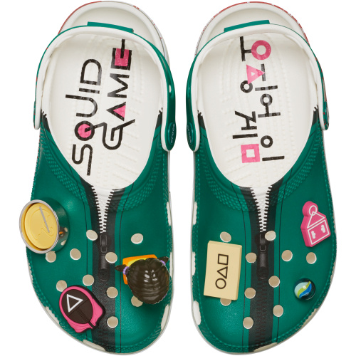 Crocs Squid Game Classic Clog; Multi, W8/M6