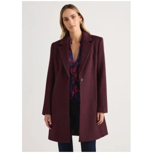 Delfina Cashmere Blend Coat