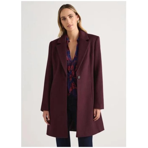 Delfina Cashmere Blend Coat