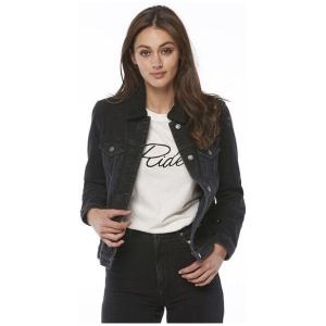 Denim Sherpa Jacket // Beat Black